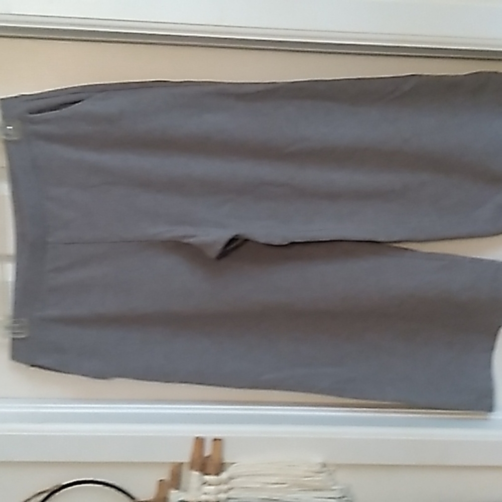 PUREJILL FULL-LEG CROPPED PANTS